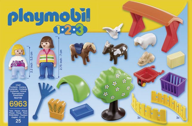 Playmobil 1.2.3. Małe zoo (6963)
