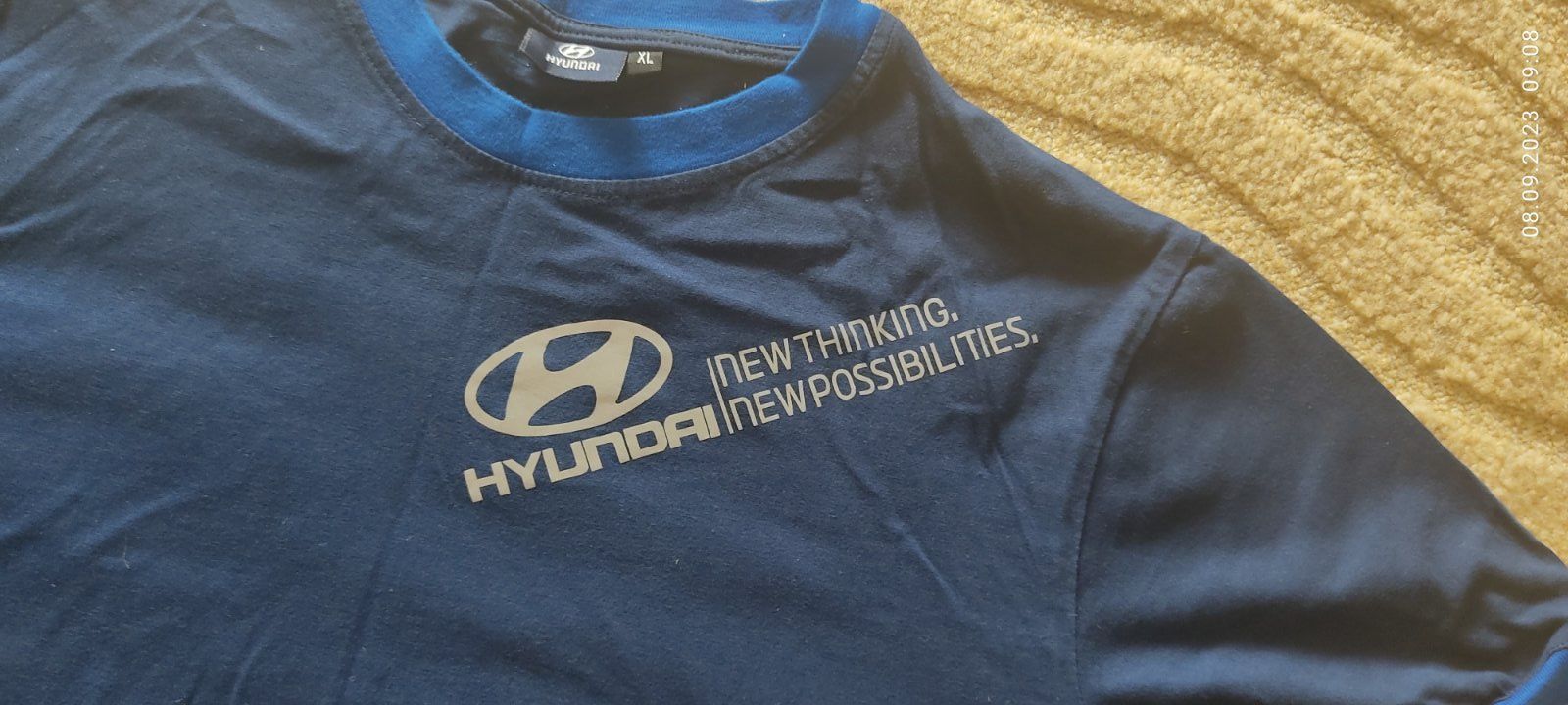 Мужская футболка  Hyundai (xl)