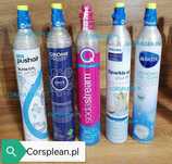 JEDLINA 7dni Butla od RĘKI nabój CO2 do m.in. Sodastream Dafi Philips