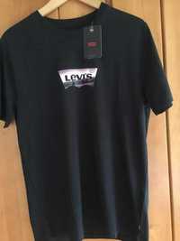 Nowa czarna koszulka Levis M