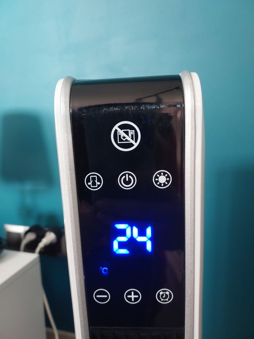 Termowentylator farelka klarstein obrotowy z pilotem