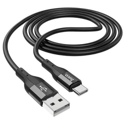 Кабель Hoco X72 USB-Type-C (1м) білий, чорний
