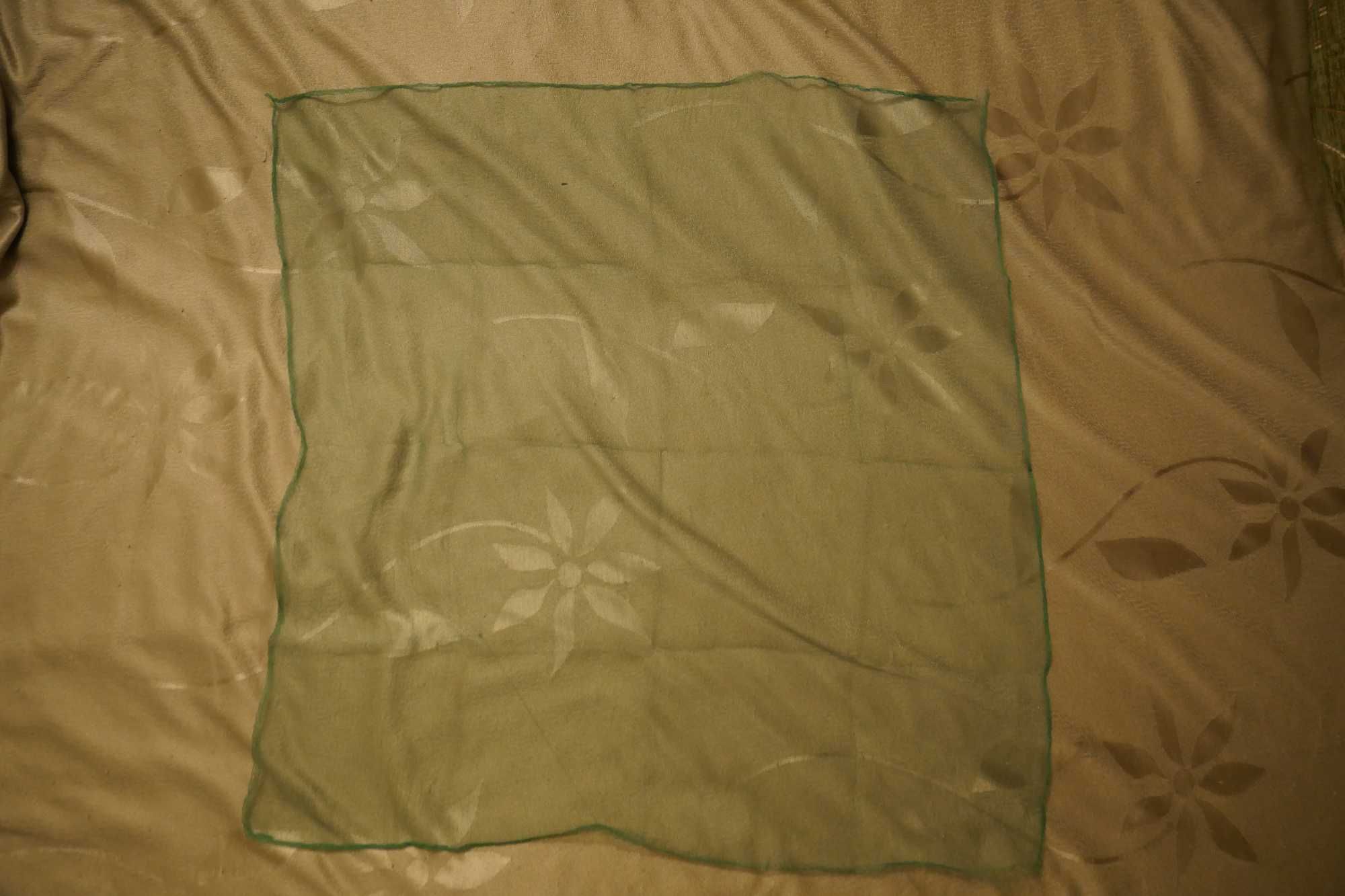Szal szalik chusta chustka apaszka bandana opaska turban zielona tiul