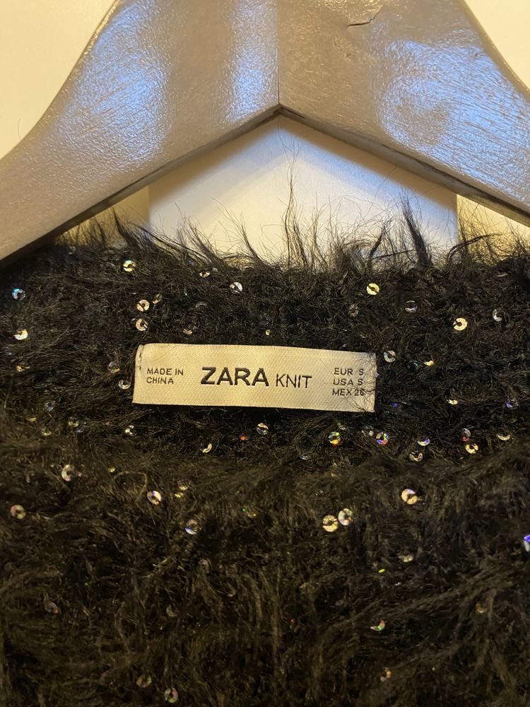 Sweter z cekinami. Zara. Jak nowy!