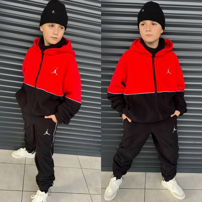 Крутой,флисовый, спортивный костюм для мальчиков