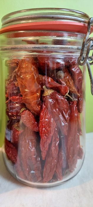 Papryczki chilii, ostre, suszone