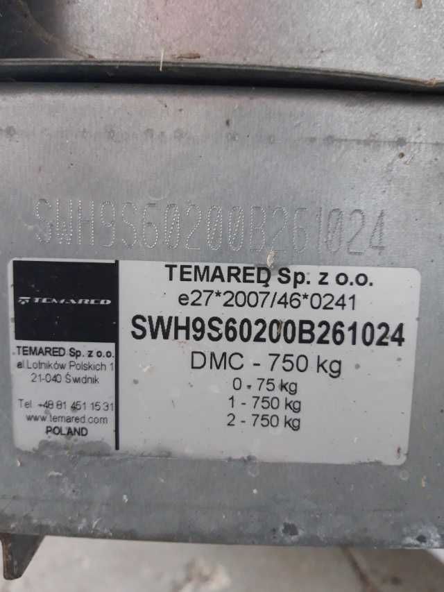 Atrelado / Reboque dois eixos 750kg