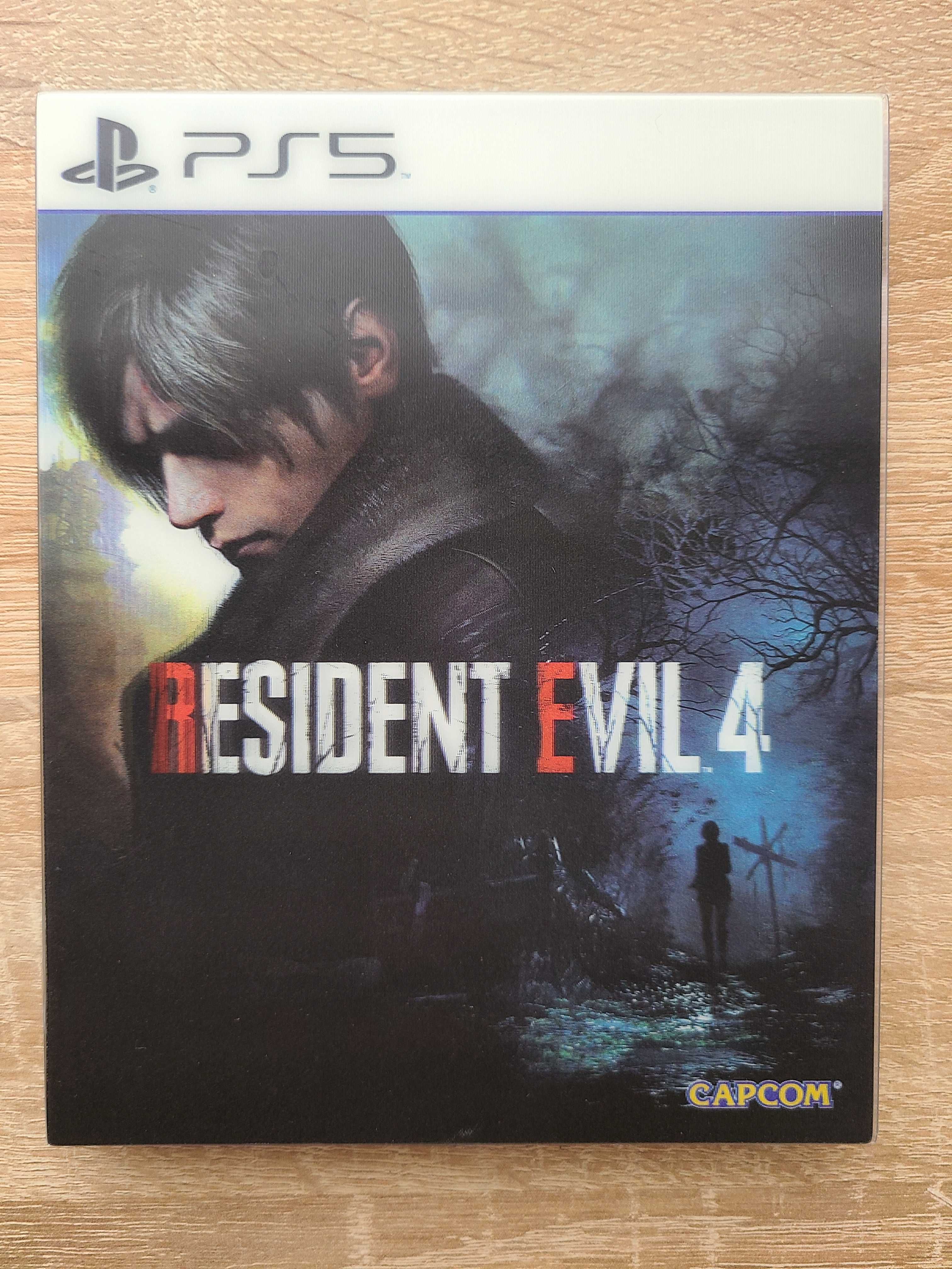 PS4/PS5 Диск Resident Evil 4 Remake Steelbook (новий, рос мова)