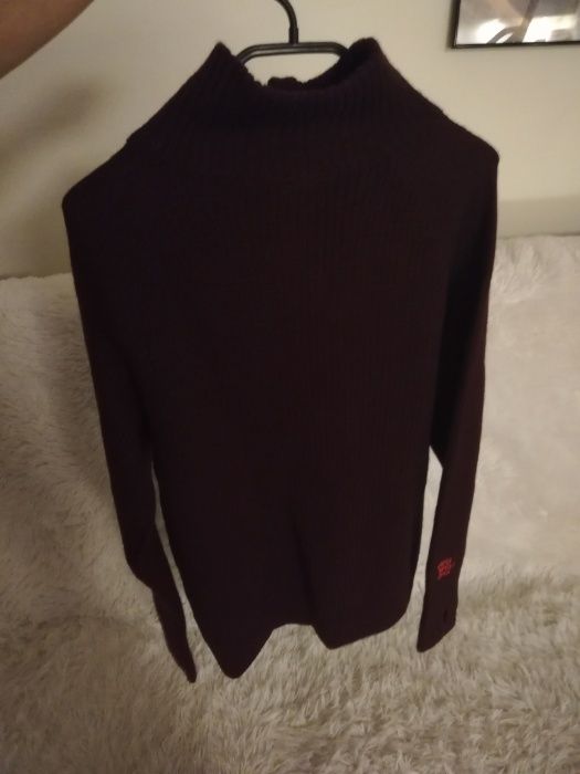 ciepły wełniany sweter M neomondo M 38 100% wełna