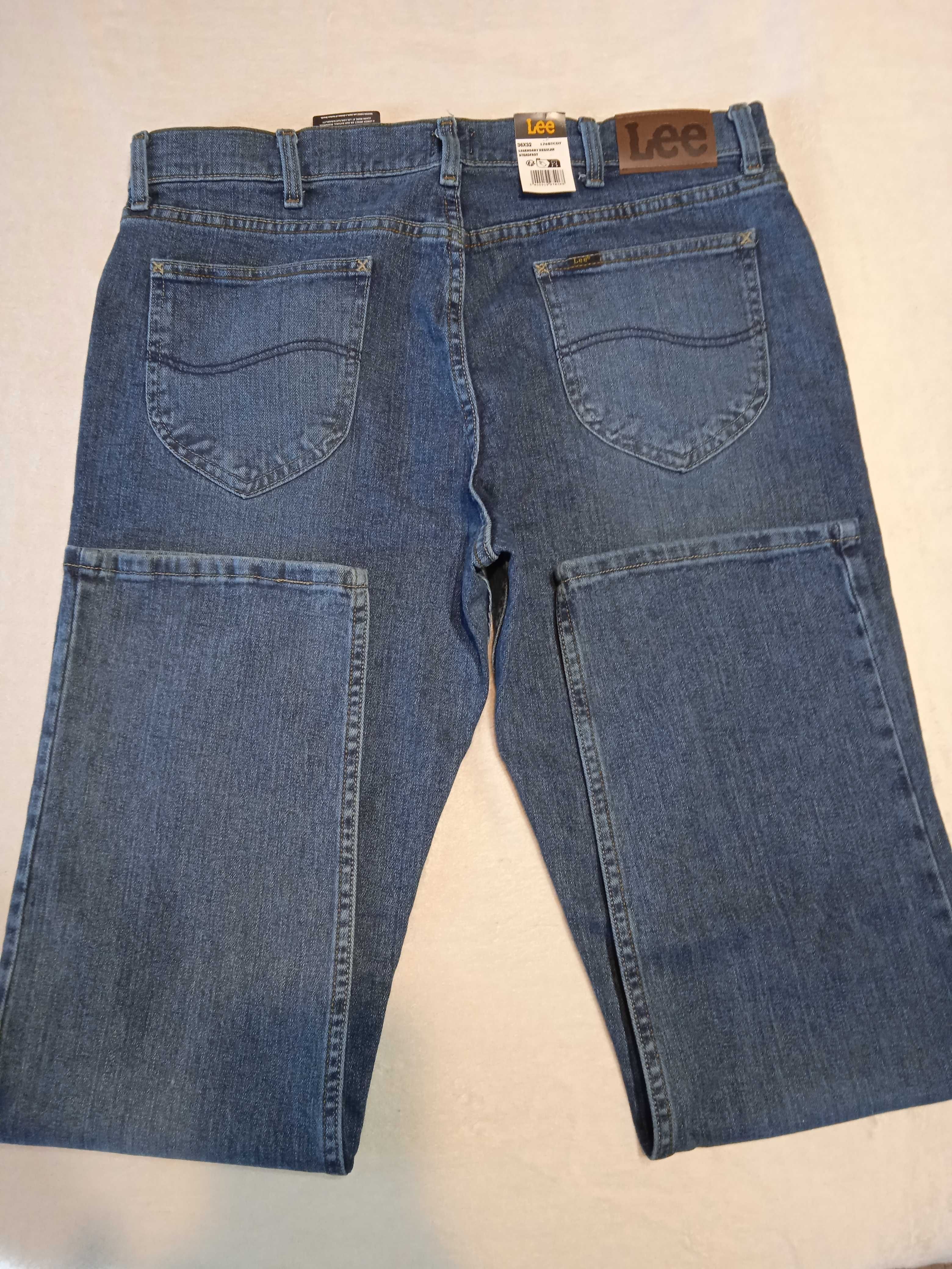 Lee Legendary Regular  Nowe spodnie jeansy W36 L32