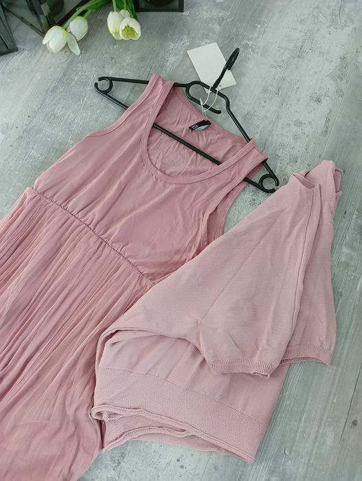 Komplet sukienka+sweterek