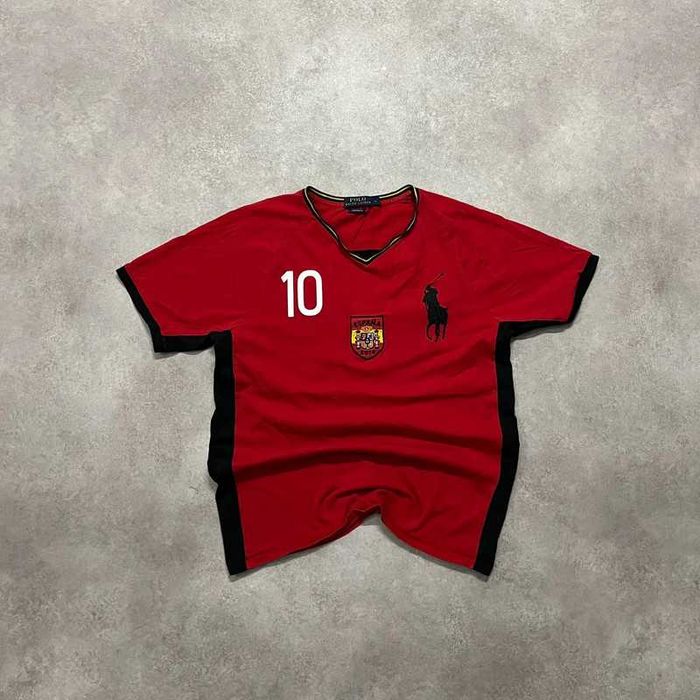 Koszulka Polo Ralph Lauren Spain Chief Keef Vintage Retro Y2K 90s