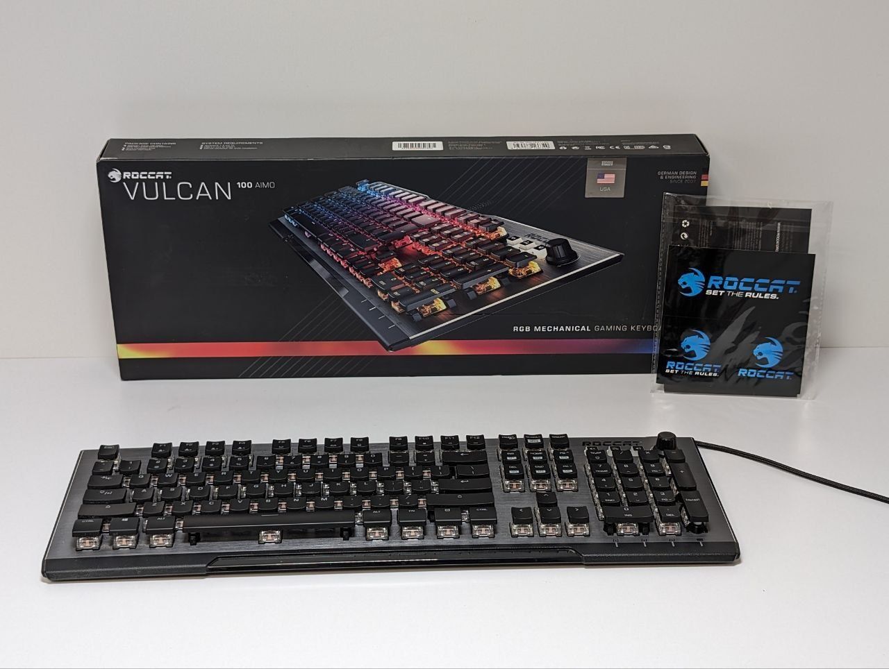 Механічна ігрова клавіатура для ПК ROCCAT Vulcan 100 AIMO, підсвічуван