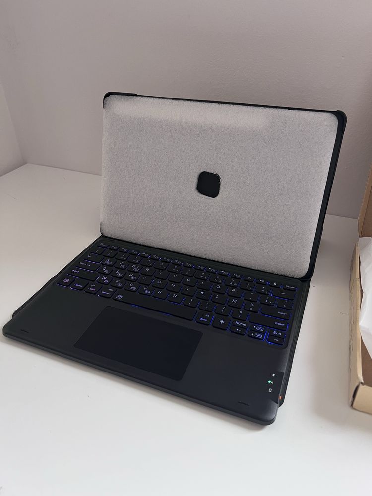 Etui z klawiaturą do Samsung Galaxy Tab S9+, Smart Touchpad AZERTY