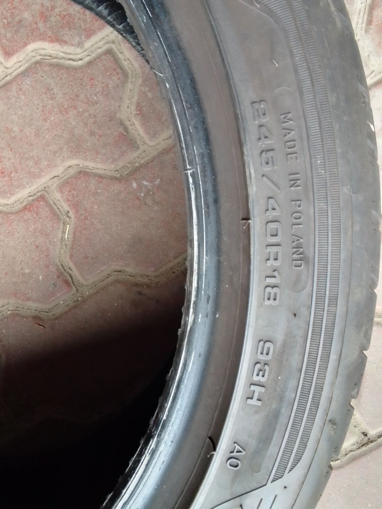Opona letnia 245/40r18 GOODYEAR 2022r