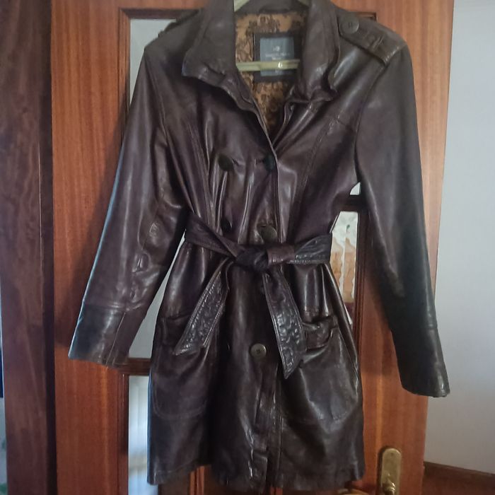 Casaco de mulher 3/4 em pele da Throttleman