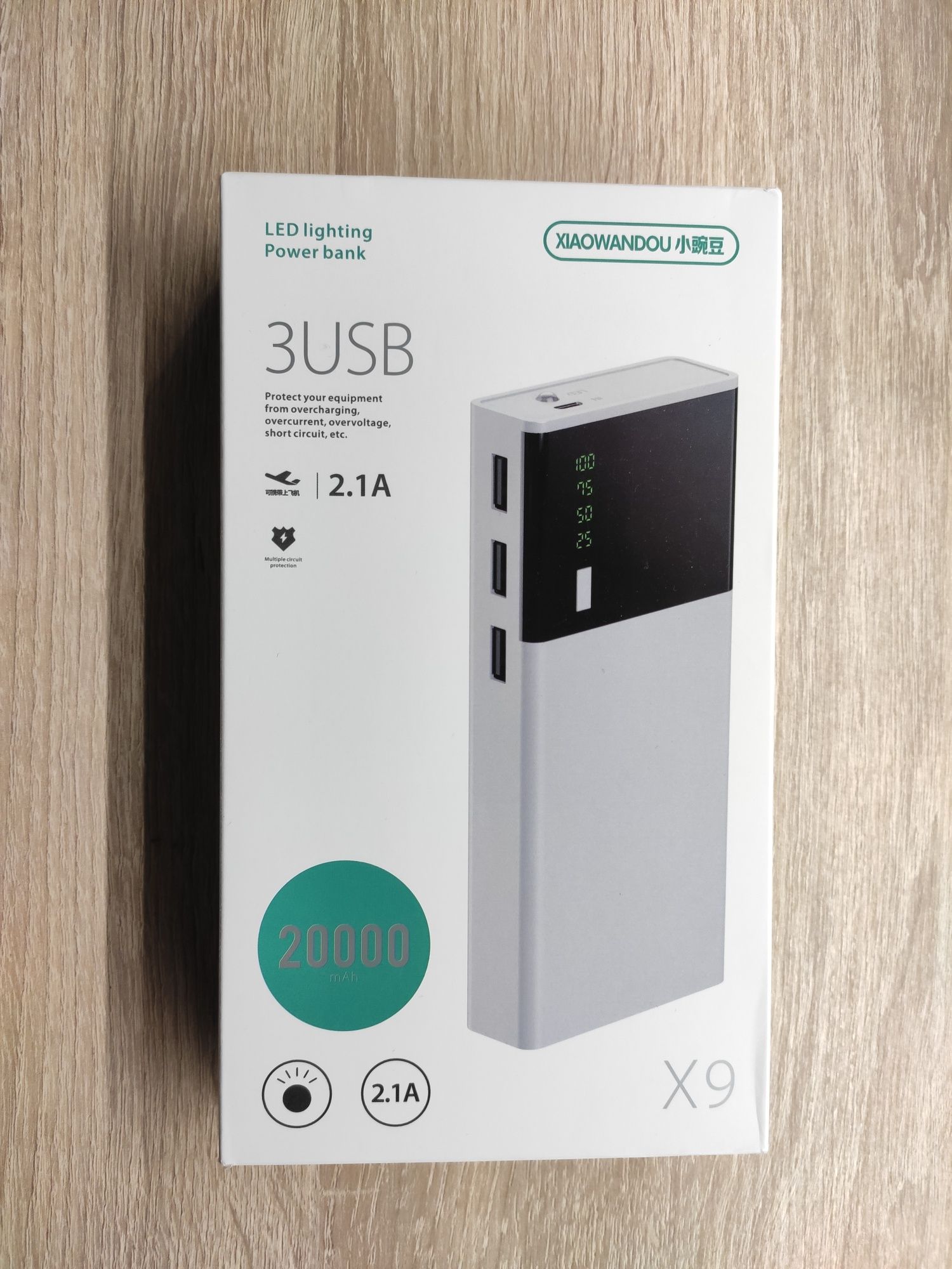 Павербенк Powerbank 20000mAh