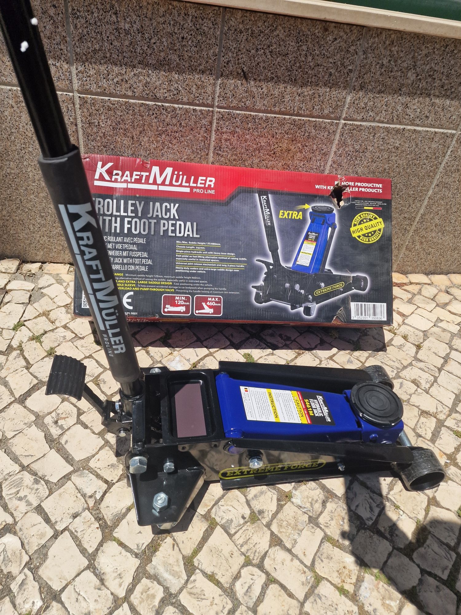 Macaco de 4 toneladas Hidraulico Baixo Perfil novo