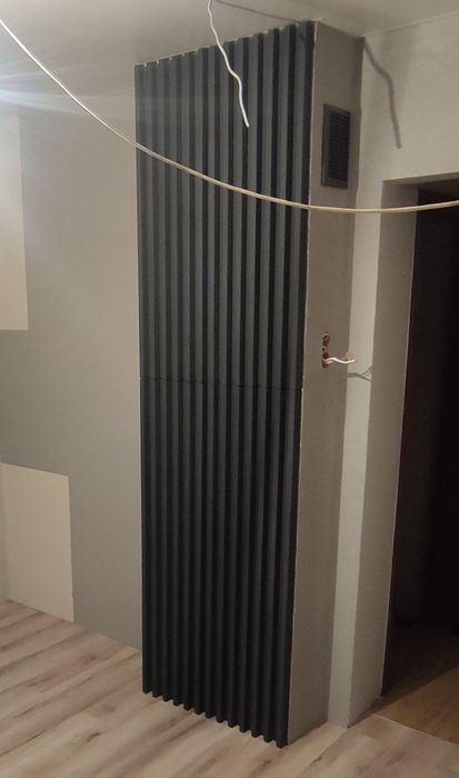 Panel dekor 3D, beton architektoniczny, Lamel