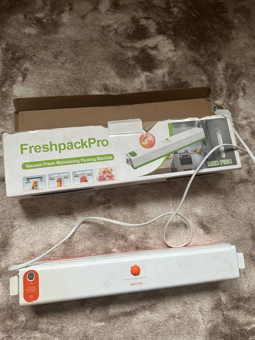 Вакуматор працює