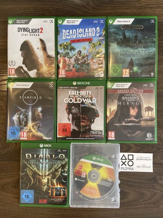Комплект! Игры для Xbox Series X. Dead Island 2, Diablo 3.