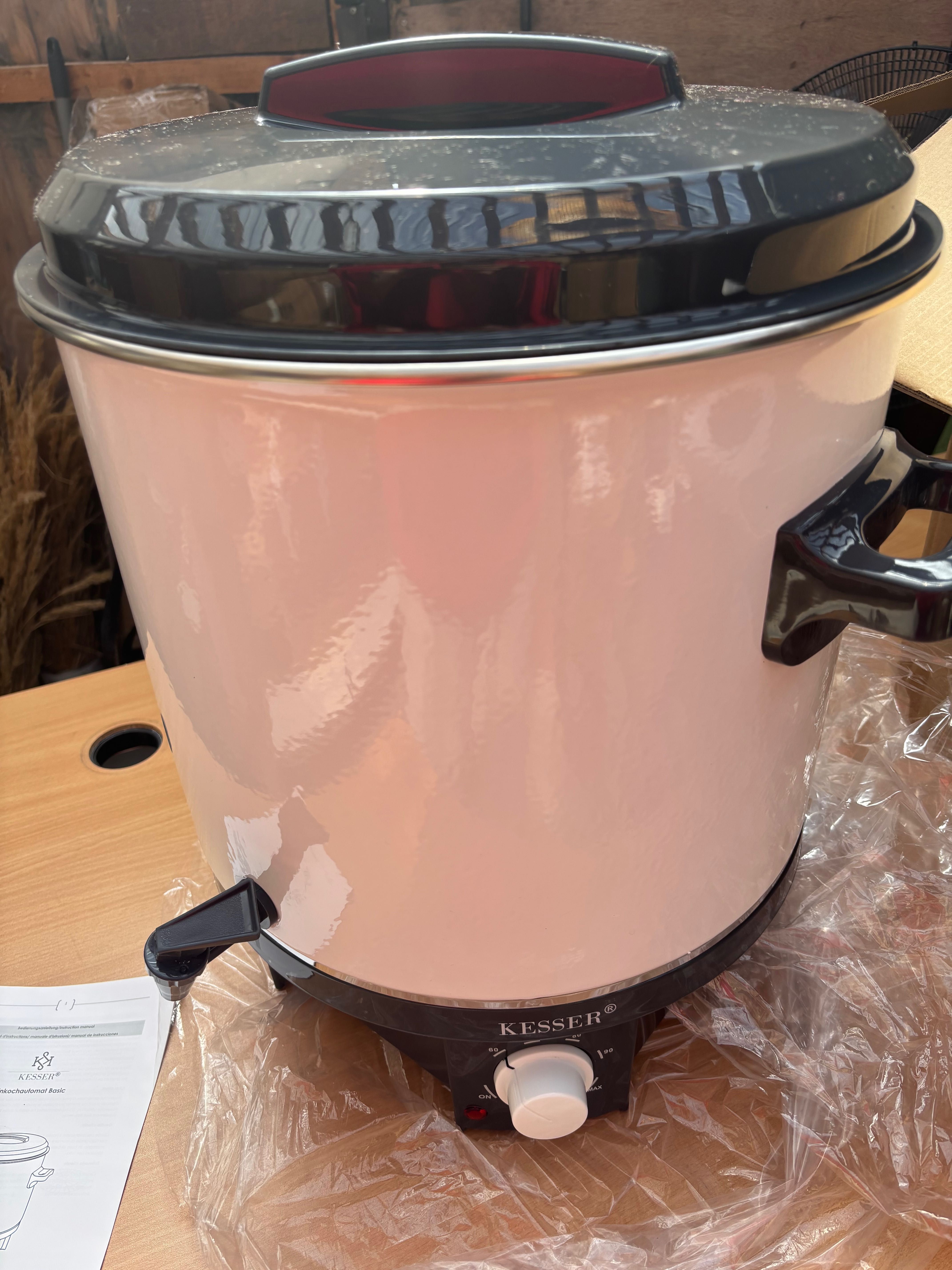Garnek do Pasteryzacji Wekowania do Grzanego Wina Kesser 27L 1800W
