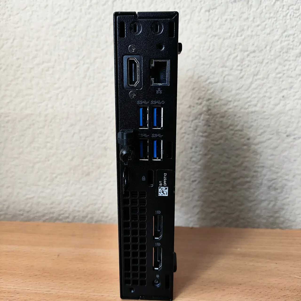Тонкий ПК DELL OptiPlex 7060 USFF i3-8100T/4GB DDR4/Intel UHD/s1151