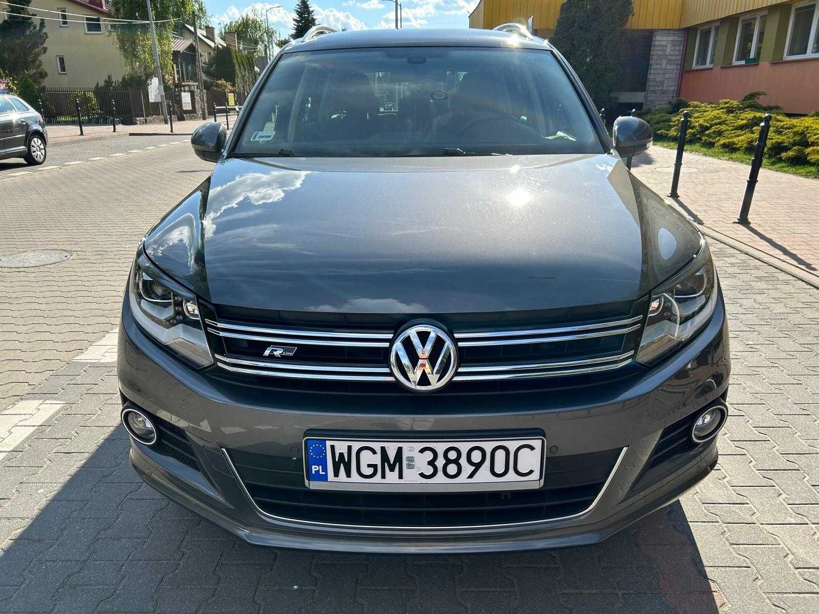 VW Tiguan R-line salon Polska