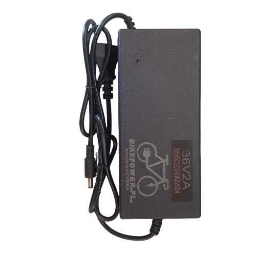 Ładowarka li ion jack 5.5/2.1mm 36V 2/4A wentylator