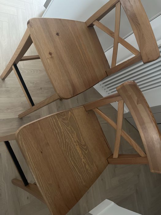 Dwa hokery stan świetny, Ikea.