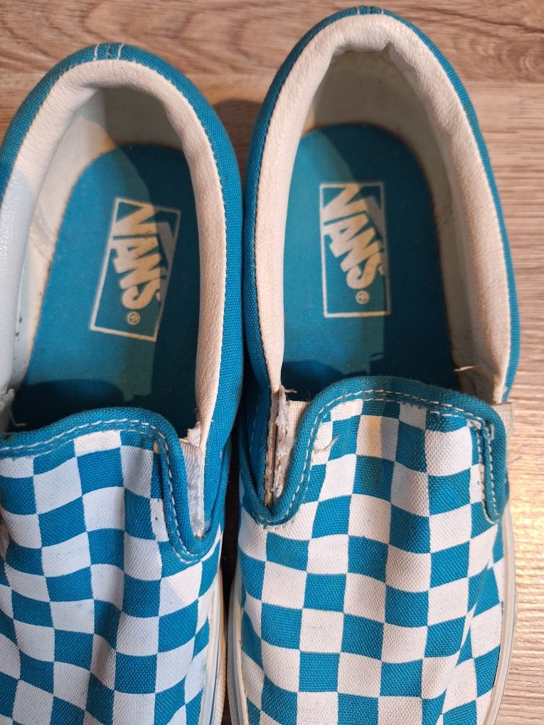 Trampki vans damskie w kratkę 37