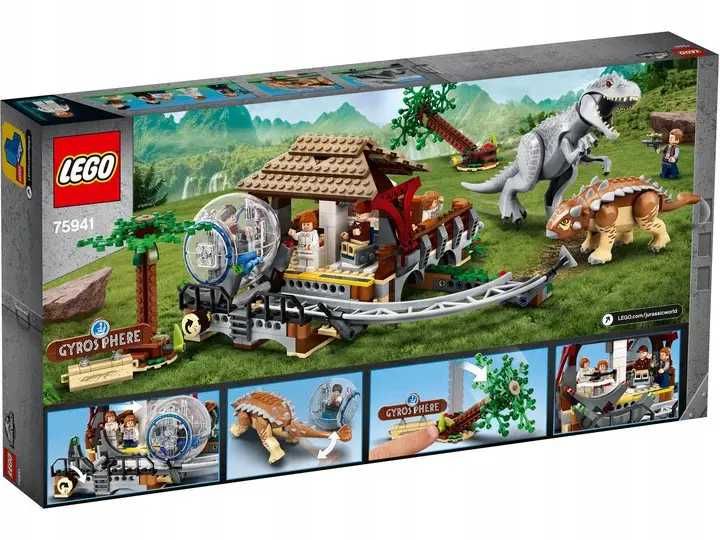 Конструктор Lego Індомінус-рекс проти анкілозавра 75941