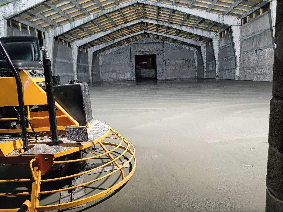 Промислова підлога.бетонна підлога в гараж,СТО.склад.
