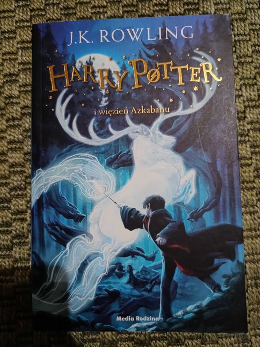 Harry Potter książki zestaw 3 sztuki