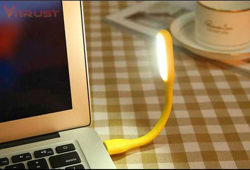 Ночсветильник Mini USB с 5 Светодиодами светильник чтения