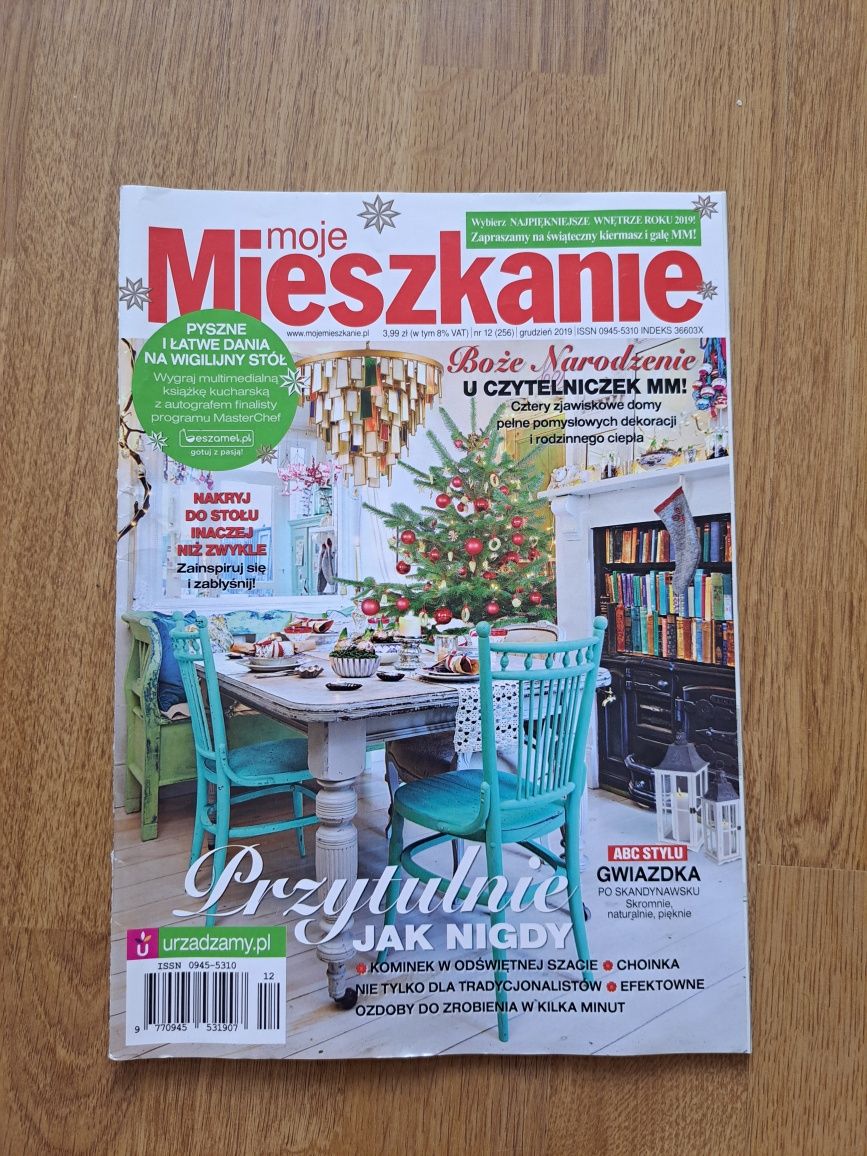 Mieszkanie boże Narodzenie gazetq Czasopismo magazyn