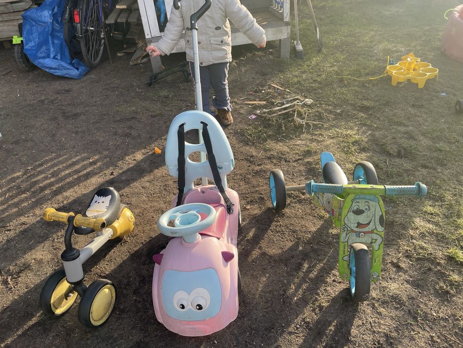 Rowerku dla dziecka do wyczyszczenia