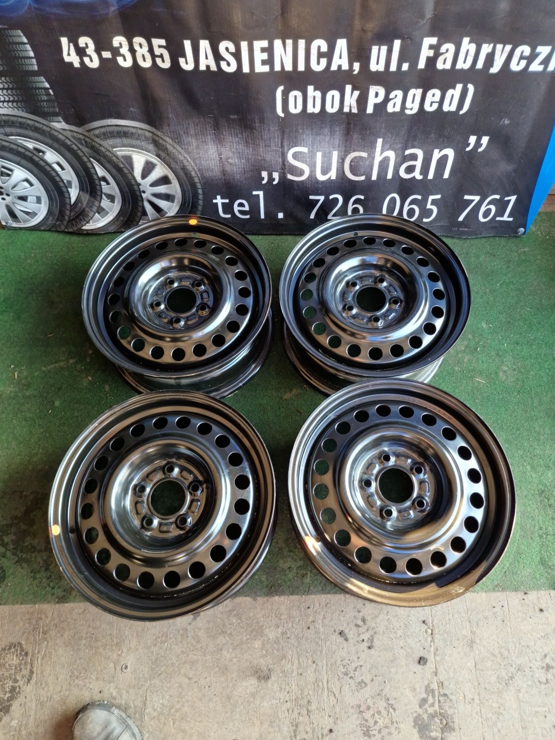 Felgi stalowe 16 5×115 Opel Antara Ampera Astra J Zafira Insignia Nowe