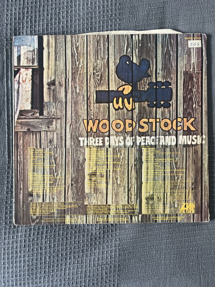 Woodstock Two 2LP Ex UK