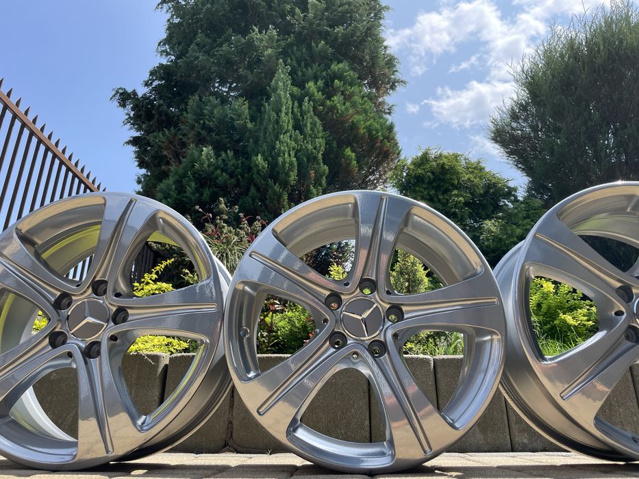 chrom amg mercedes 17 5x112 glk a w176 w169 b w246 c w204 e w212