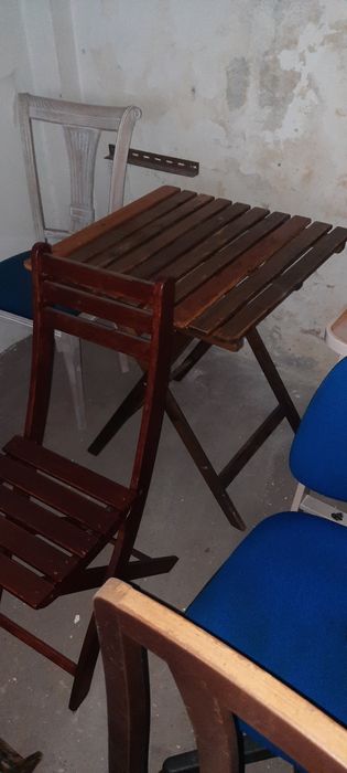 Esplanadas apoio e cadeiras