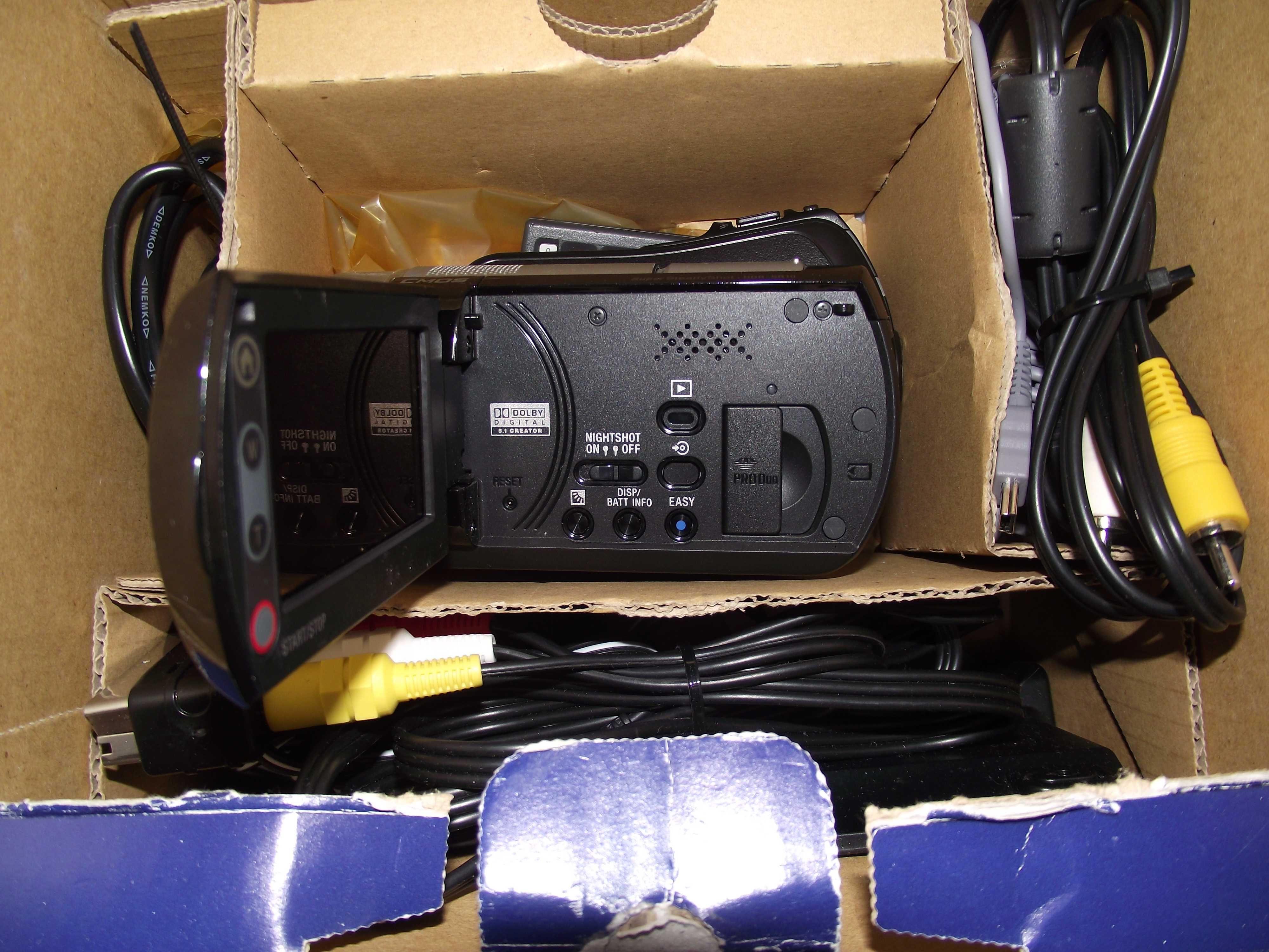 Kamera nowa Sony HDR-SR10E HDD 40GB Full HD +bateria +nightshot handy