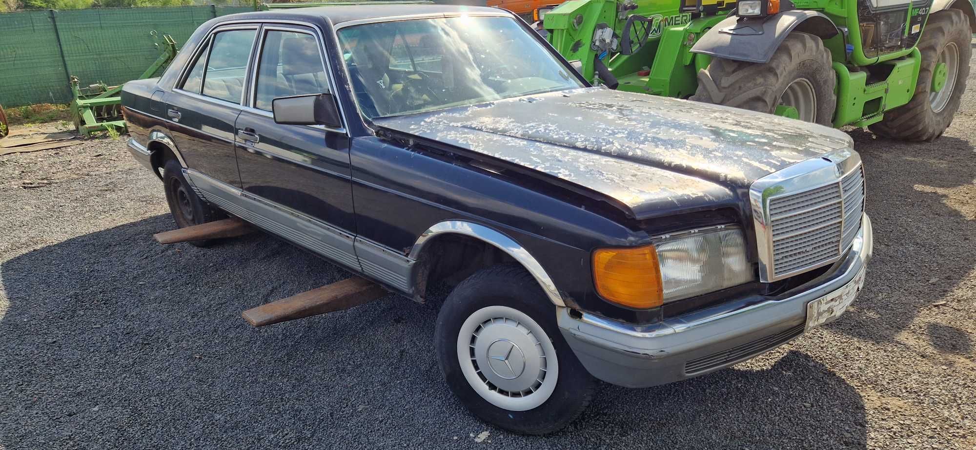 Mercedes Benz W126 280SE 280 SE 2.8 benzyna s klasa silnik skrzynia