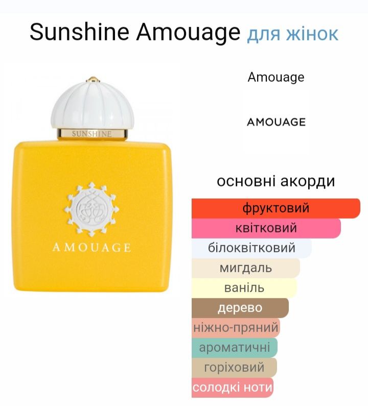 Amouage Sunshine