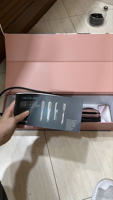 Cecotec Ritualcare air lisse 2 in 1 Black and Pink