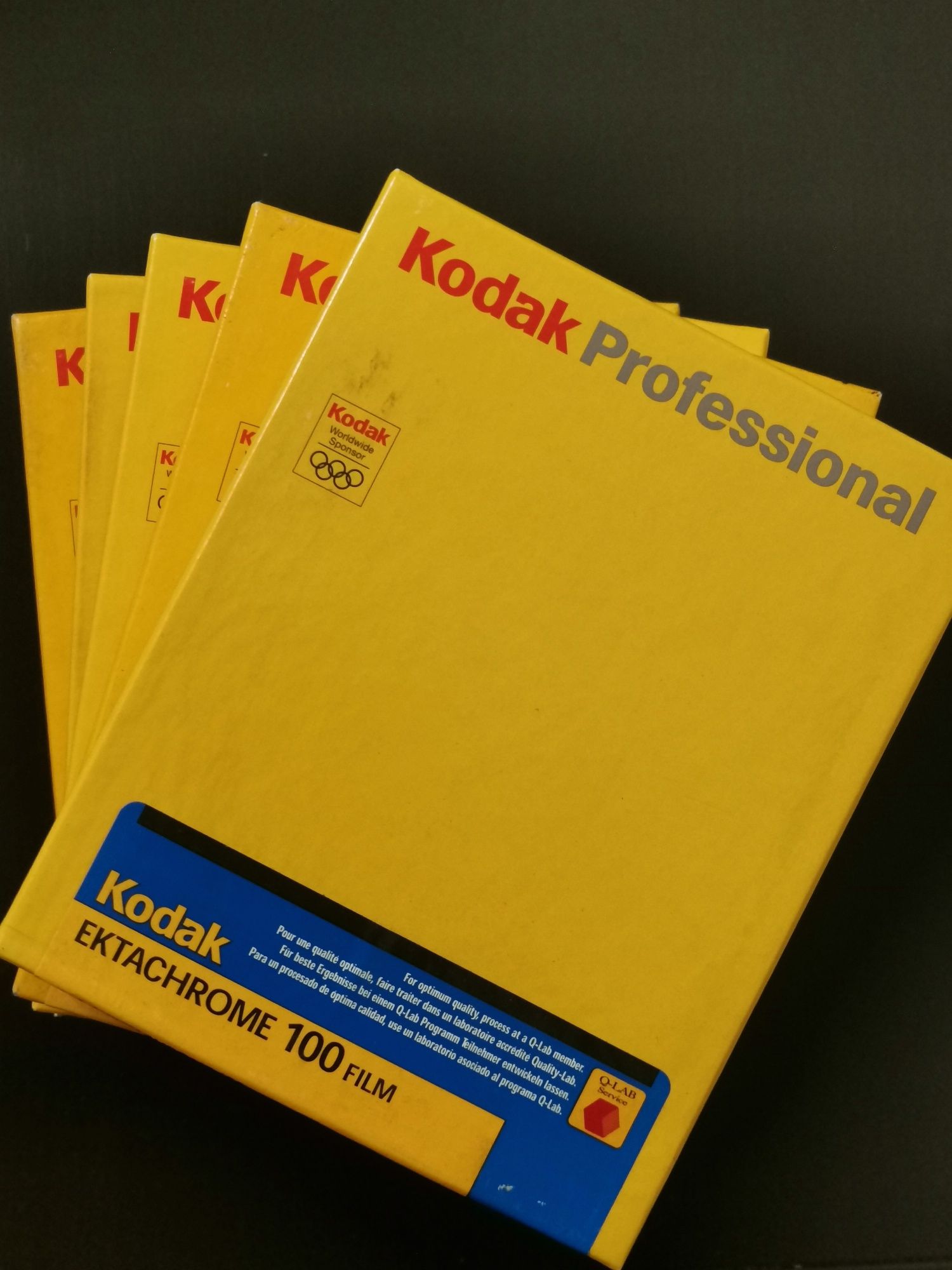 Kodak Ektachrome 9x12 100 ISO Slajd do 4x5