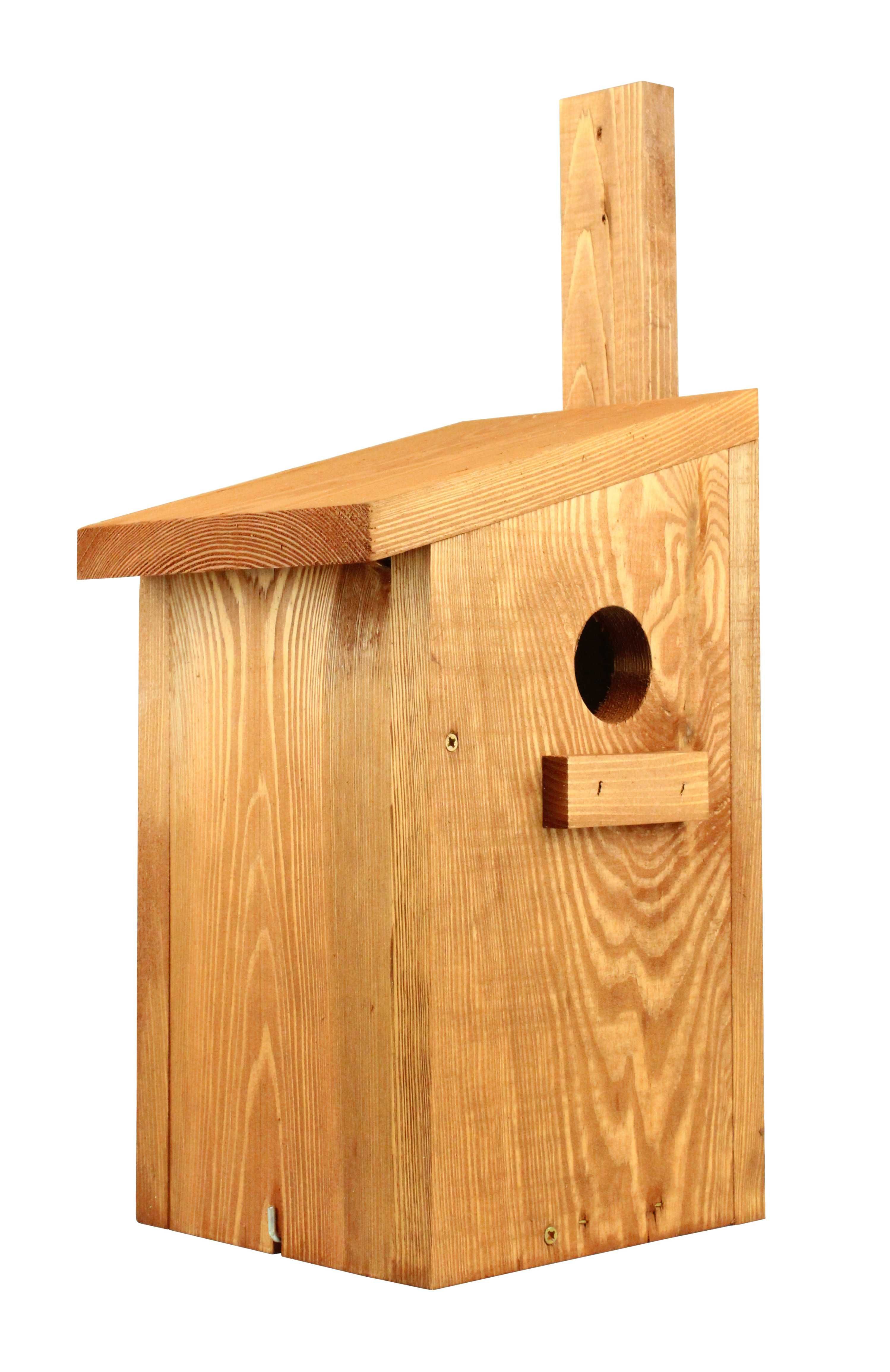 Budka  dla wiewiórki schron skrzynka drewniana