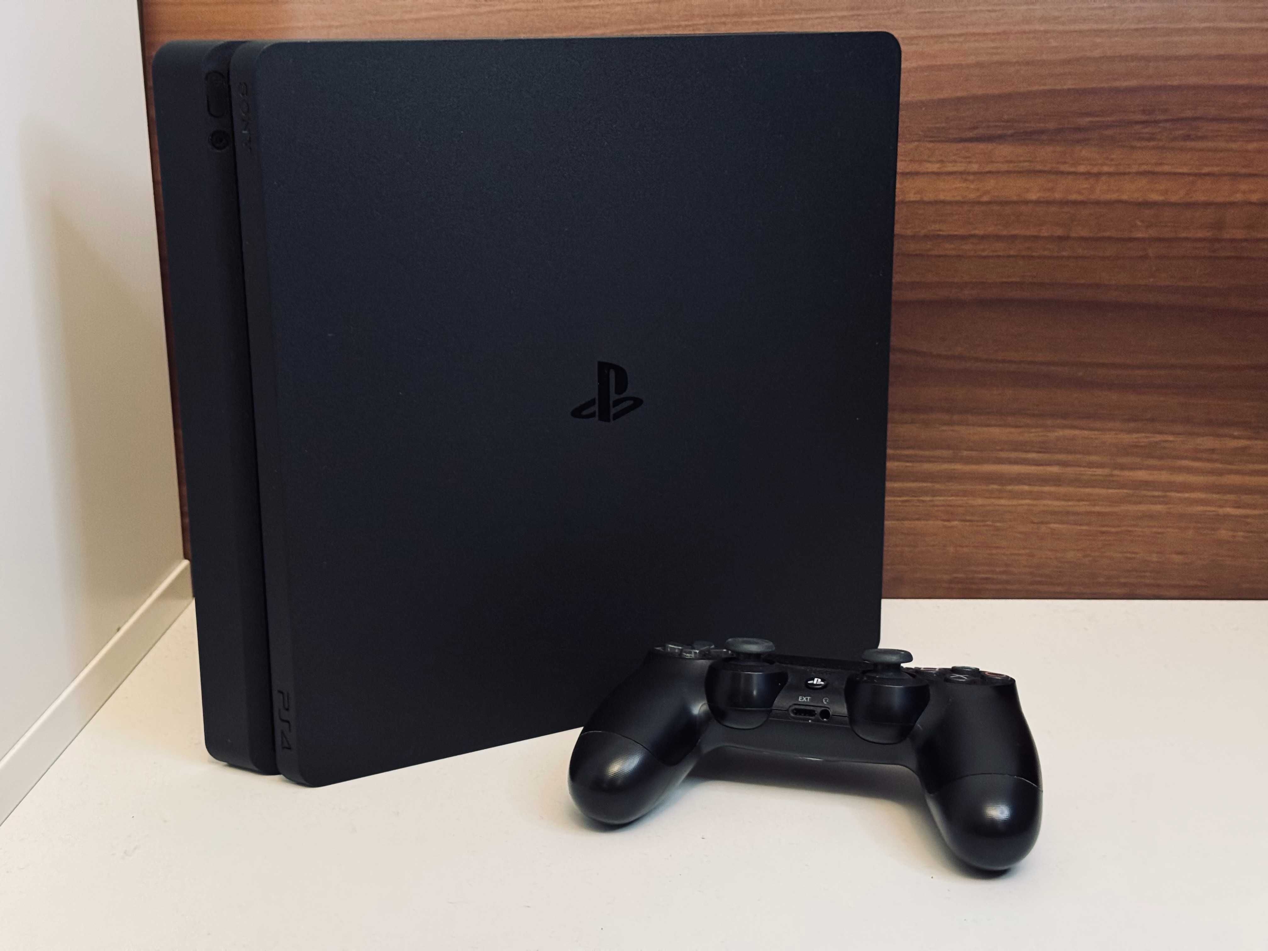 Konsola PlayStation 4 Slim PS4 Slim 500gb z Padem Niski SOFT 10.00