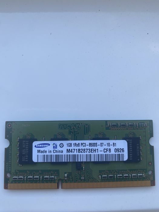 Оперативна память Samsung 1GB для ноутбуків