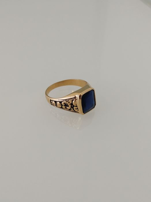 Anel em ouro de 19,2kt